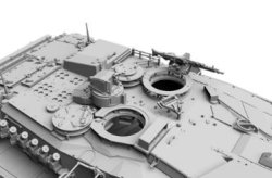 画像12: ダス・ヴェルク[USCDW16024]1/16 ドイツ主力戦車 レオパルト 2A7V