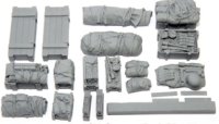 ダス・ヴェルク[USCDWA027]1/16 ドイツ戦車用積荷セット A
