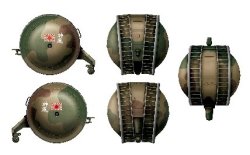 画像5: ダス・ヴェルク[USCDW35015]1/35 ドイツ クーゲルパンツァー2キットセット