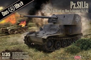 画像1: ダス・ヴェルク[USCDW35017]1/35 Pz.Sfl.Ia 5cm PaK 38  戦車駆逐車 VK3.02 (1)