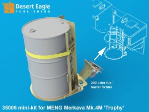 画像1: Desert Eagle[DEP35-006] 1/35 メルカバMk.4Mアップデート+ドラム缶セット(モンモデル用) (1)