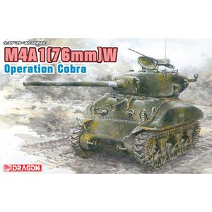 画像1: ドラゴンモデル[DR6083] 1/35 WW.II アメリカ軍 M4A1（76mm）W シャーマン オペレーション コブラ (1)