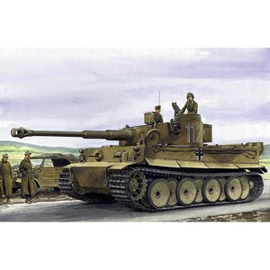 画像1: ドラゴンモデル[DR6608]1/35 WW.II ドイツ軍 ティーガーI 極初期生産型 ドイツアフリカ軍団 第501重戦車大隊 ＆ 第7戦車連隊 (1)