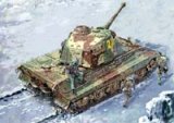 ドラゴンモデル[DML6254] 1/35 Sd.Kfz.182 キングタイガー ヘンシェル砲塔 「バルジの戦い」