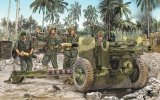 ドラゴンモデル[DML6531] 1/35　105mm榴弾砲M2A1 & 牽引車台M2A2 ｗ/アメリカ海兵隊砲兵