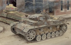 画像1: ドラゴンモデル[DML6631] 1/35 III号戦車E型 フランス 1940 電撃戦(スマートキット) (1)