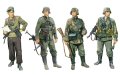 ドラゴンモデル[DR6692]1/35 WW.II ドイツ武装親衛隊 兵士 東部戦線（フィギュア4体セット）