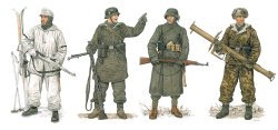 画像1: ドラゴンモデル[DML6705] 1/35 ドイツ軍兵士 1943-45 冬季戦闘装備