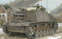 画像1: ドラゴンモデル[DML6713] 1/35 ドイツ s.I.G.33 III号自走重歩兵砲（スマートキット）