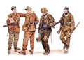 ドラゴンモデル[DR6002] 1/35 WW.II ドイツ武装親衛隊 冬季装備 アルデンヌ 1944/45 （フィギュア4体セット）