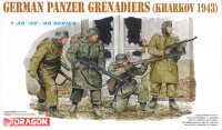 ドラゴンモデル[DR6059] 1/35 WW.II ドイツ武装親衛隊　冬季装備の装甲擲弾兵　ハリコフ 1943
