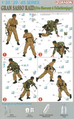 画像2: ドラゴンモデル[DR6094]1/35 WW.II ドイツ軍 グラン・サッソ襲撃 フィギュア