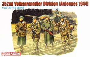 画像1: ドラゴンモデル[DR6115]1/35 WW.II ドイツ軍　第352国民擲弾兵師団 兵士（フィギュア4体セット） (1)