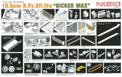 画像2: ドラゴンモデル[DR6357]1/35 WW.II ドイツ軍 IV号a型 10.5cm対戦車自走砲 ディッカーマックス