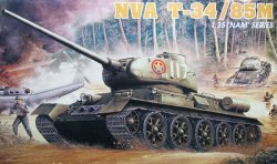 画像1: ドラゴンモデル[DR3318]1/35 ベトナム戦争 北ベトナム軍 T-34/85M