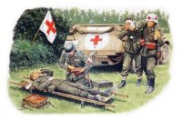 ドラゴンモデル[DR6074]1/35 WW.II ドイツ軍 衛生兵&負傷兵セット