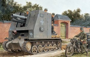 画像1: ドラゴンモデル[DR6259]1/35 WW.II ドイツ軍 I号 15cm自走重歩兵砲 (1)