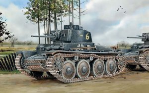 画像1: ドラゴンモデル[DR6290]1/35 WW.II ドイツ軍 38(t)戦車 G型 w/インテリア (1)