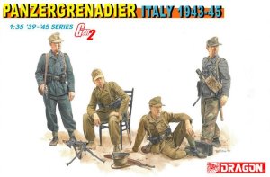 画像1: ドラゴンモデル[DR6348]1/35 WW.II ドイツ軍 装甲擲弾兵 イタリア1943-45 (1)