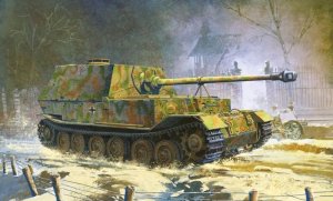 画像1: ドラゴンモデル[DR6465]1/35 WW.II ドイツ軍 エレファント重駆逐戦車 w/ツィメリットコーティング (1)