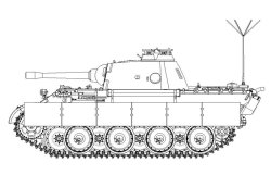 画像3: ドラゴンモデル[DR6813] 1/35 WW.II ドイツ軍 パンターD型 初期生産型 砲兵観測車