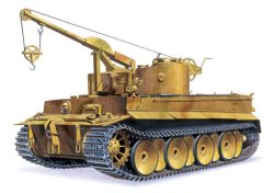 画像2: ドラゴンモデル[DR6850]1/35 WW.II ドイツ軍 "ベルゲパンツァー ティーガーI" 戦車回収車 第508重戦車大隊 w/ツィメリットコ