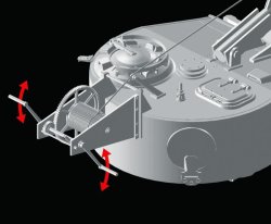画像3: ドラゴンモデル[DR6850]1/35 WW.II ドイツ軍 "ベルゲパンツァー ティーガーI" 戦車回収車 第508重戦車大隊 w/ツィメリットコ