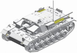 画像2: ドラゴンモデル[DR6851]1/35 WW.II ドイツ軍 III号突撃砲 C/D型 (スマートキット)