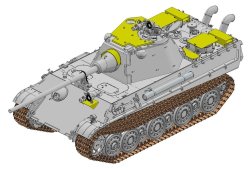 画像2: ドラゴンモデル[D6917] 1/35 WW.II ドイツ軍 パンターF型 対空増加装甲タイプ w/赤外線暗視装置