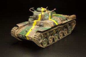 画像1: ドラゴンモデル[SP-153]1/35 WW.II 日本陸軍 九七式中戦車(チハ) 57mm砲搭/新車台迷彩マスキングシート付き (1)