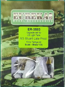 画像1: EUREKA XXL[ER-3583]1/35 WWII アメリカ M3スチュアート軽戦車(後期型) アップグレードセット(タミヤ用)