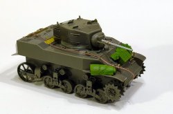画像5: EUREKA XXL[ER-3584]1/35 WWII アメリカ M5A1スチュアート軽戦車(初期型) アップグレードセット(AFVクラブ用)