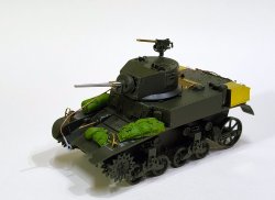 画像3: EUREKA XXL[ER-3585]1/35 WWII アメリカ M3A1スチュアート軽戦車 アップグレードセット(アカデミー/イタレリ用)