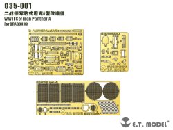 画像1: E.T.MODEL[C35-001]WWII独 パンター A型