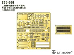 画像1: E.T.MODEL[C35-006]WWII英 チャーチル MK.III