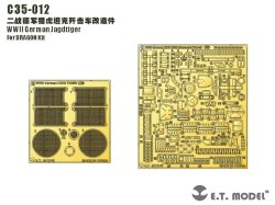 画像1: E.T.MODEL[C35-012]WWII独 ヤークトティーガー