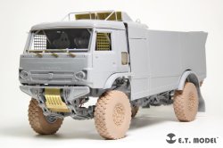 画像2: E.T.MODEL[E35-318]1/35 現用 ロシア KAMAZ-43509レッドブル・ラリートラック「カマズ・マスター」(ズベズダ3657用)