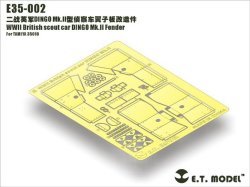 画像1: E.T.MODEL[E35-002]WWII英 スカウトカーディンゴMk.II フェンダー