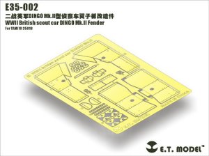 画像1: E.T.MODEL[E35-002]WWII英 スカウトカーディンゴMk.II フェンダー (1)