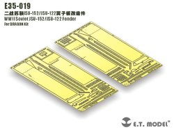 画像3: E.T.MODEL[E35-019]WWII露 JSU-152/JSU-122 フェンダー
