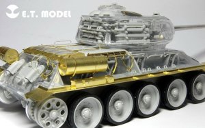 画像1: E.T.MODEL[E35-020]WWII露 T-34/85 基本セット (1)