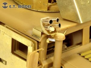 画像1: E.T.MODEL[E35-077]米 M1114 ハンヴィー スモークディスチャージャー (1)