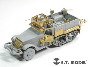 画像1: E.T.MODEL[E35-144]WWII米 M2A1 ハーフトラック (1)