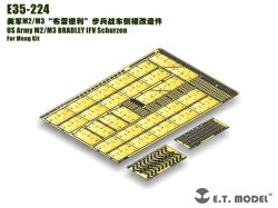画像2: E.T.MODEL[E35-224]米 M2/M3 ブラッドレー歩兵戦闘車 サイドスカート