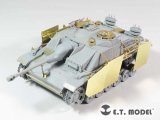 E.T.MODEL[E35-228]WWII独 III号突撃砲G型 シュルツェン(後期型)