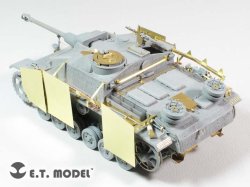 画像2: E.T.MODEL[E35-228]WWII独 III号突撃砲G型 シュルツェン(後期型)