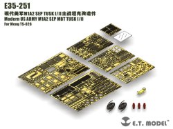 画像3: E.T.MODEL[E35-251]現用米 M1A2 エイブムラムスSEP TUSK I/II