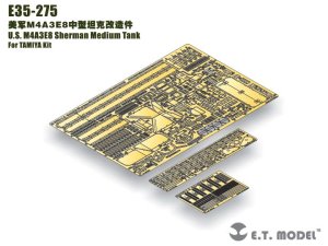 画像1: E.T.MODEL[E35-275]1/35 WWII米 M4A3E8 イージーエイト(タミヤ用) (1)