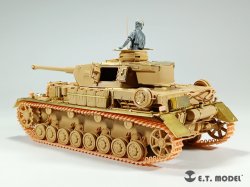 画像3: E.T.MODEL[E35-308]1/35 WWII ドイツIV号戦車G型 初期生産車ディテールアップパーツセット(タミヤ用)