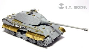 画像1: E.T.MODEL[E72-020]WWII独 ティーガーII(ポルシェ砲塔) (1)